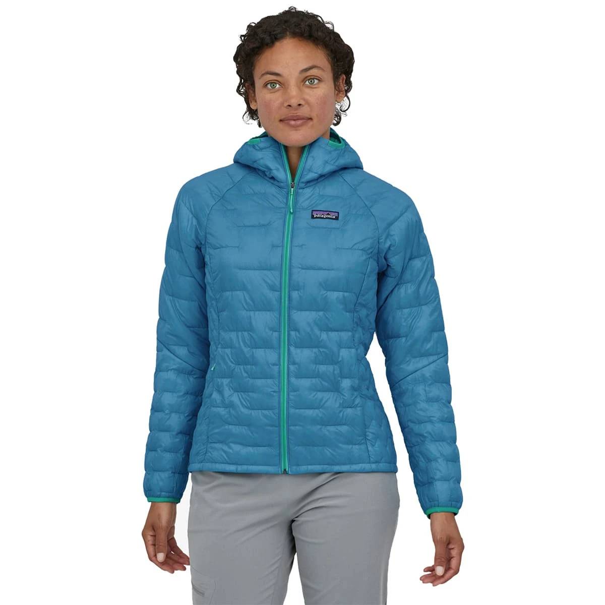 PATAGONIA W'S MICRO PUFF HOODY ANACAPA BLUE 23 2 PATAGONIA W'S MICRO PUFF HOODY ANACAPA BLUE 23 – Image 2