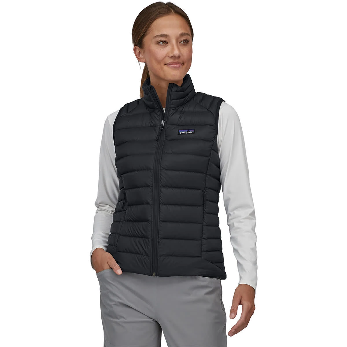 PATAGONIA W'S DOWN SWEATER VEST BLACK 23 2 PATAGONIA W'S DOWN SWEATER VEST BLACK 23 – Image 2