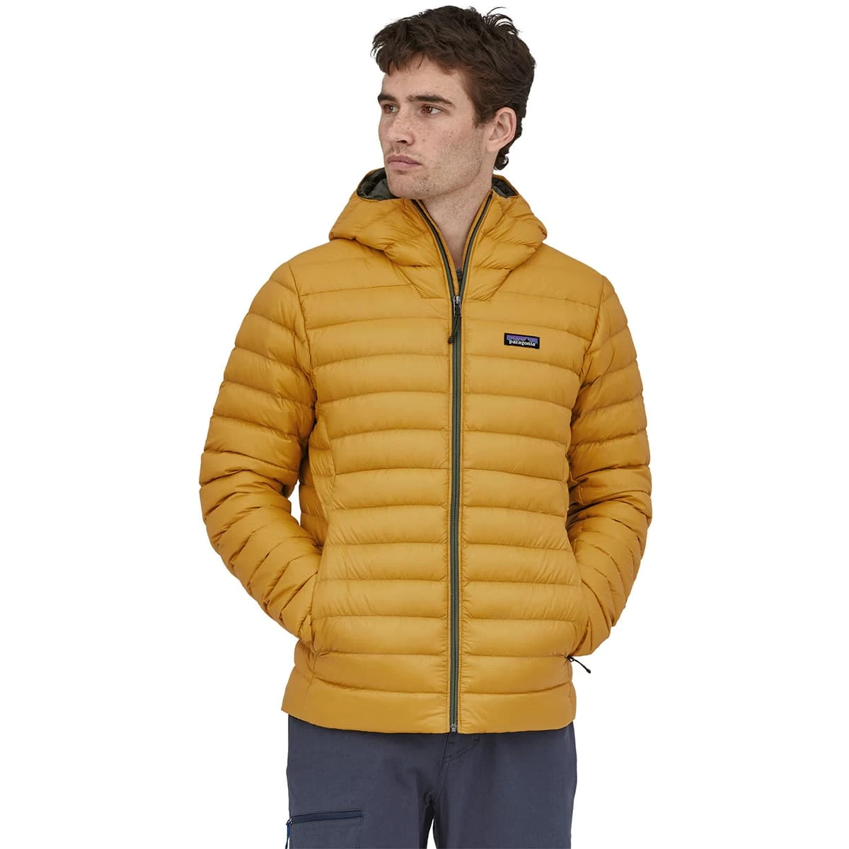 PATAGONIA M'S DOWN SWEATER HOODY CABIN GOLD 23 2 PATAGONIA M'S DOWN SWEATER HOODY CABIN GOLD 23 – Image 2