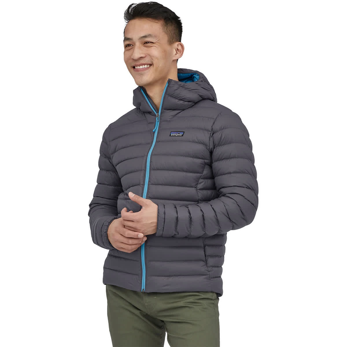 PATAGONIA M'S DOWN SWEATER HOODY FORGE GREY 23 2 PATAGONIA M'S DOWN SWEATER HOODY FORGE GREY 23 – Image 2