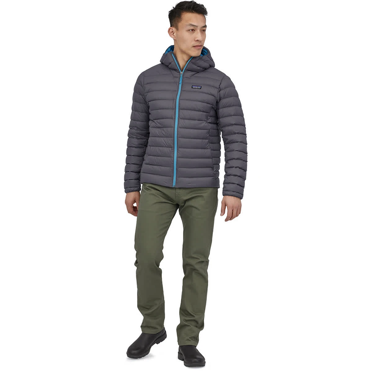 PATAGONIA M'S DOWN SWEATER HOODY FORGE GREY 23 4 PATAGONIA M'S DOWN SWEATER HOODY FORGE GREY 23 – Image 4