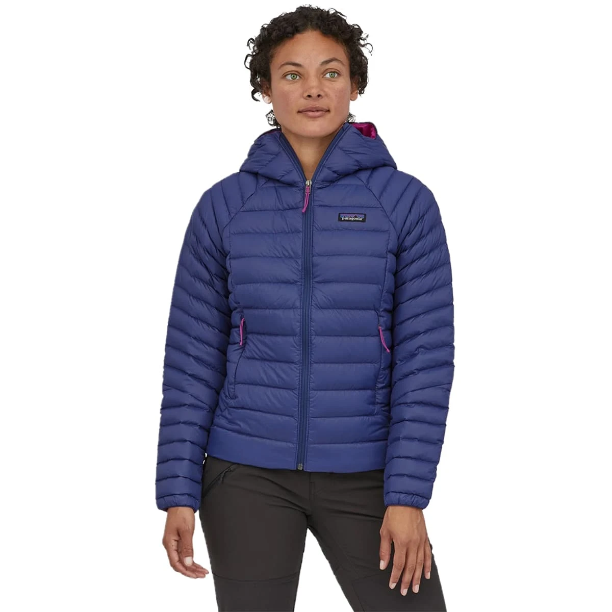 PATAGONIA W'S DOWN SWEATER HOODY SOUND BLUE 23 2 PATAGONIA W'S DOWN SWEATER HOODY SOUND BLUE 23 – Image 2