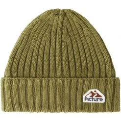 PICTURE SHIP BEANIE ARMY GREEN 23