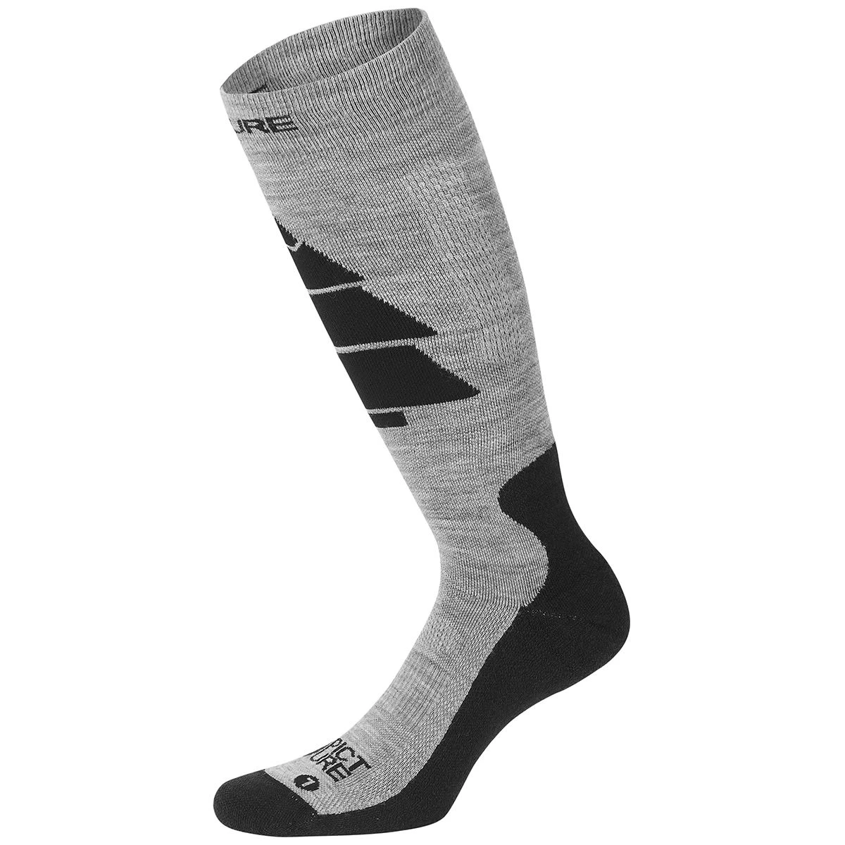 PICTURE WOOLING SKI SOCKS GREY MELANGE 23 2 PICTURE WOOLING SKI SOCKS GREY MELANGE 23 – Image 2