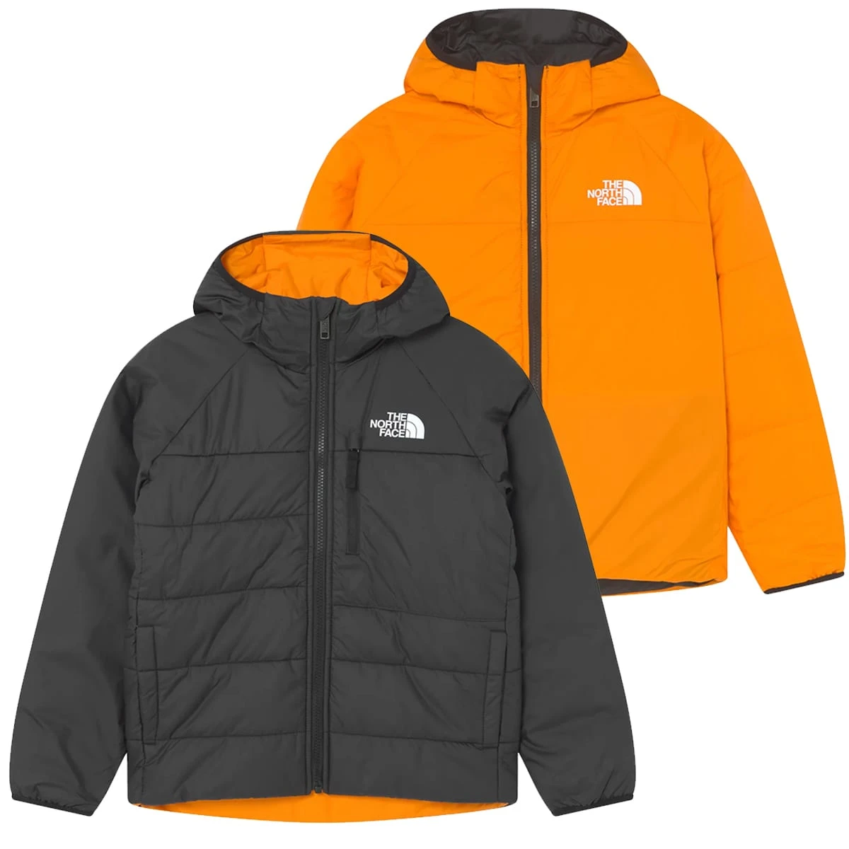 THE NORTH FACE B REVERSIBLE PERITO JKT TNF BLACK/CONE ORANGE 23 1 THE NORTH FACE B REVERSIBLE PERITO JKT TNF BLACK/CONE ORANGE 23