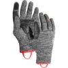 ORTOVOX FLEECE LIGHT GLOVE W BLACK STEEL BLEND 23