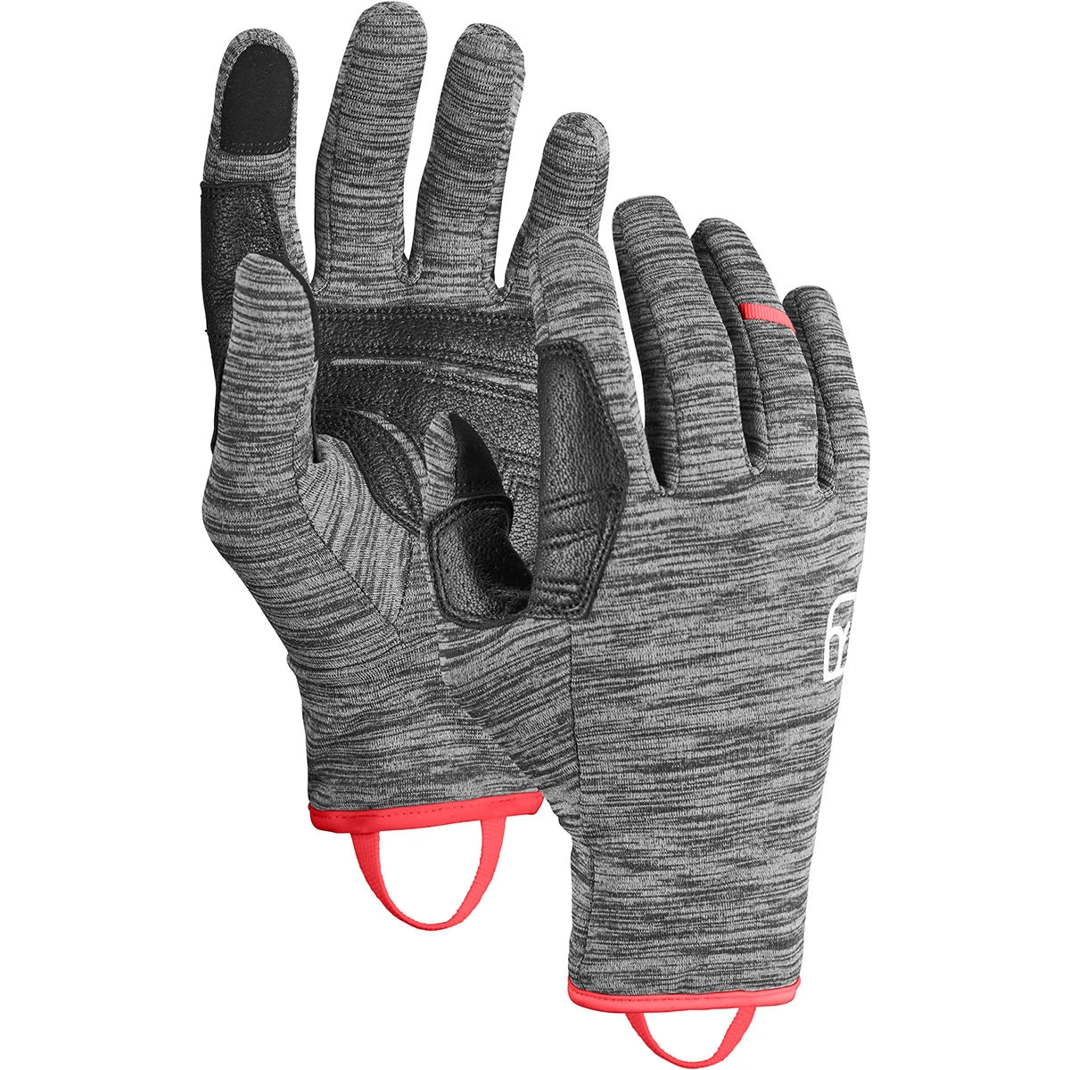 ORTOVOX FLEECE LIGHT GLOVE W BLACK STEEL BLEND 23 1 ORTOVOX FLEECE LIGHT GLOVE W BLACK STEEL BLEND 23