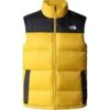 THE NORTH FACE M DIABLO DOWN VEST MINERAL GOLD/TNF BLACK 23