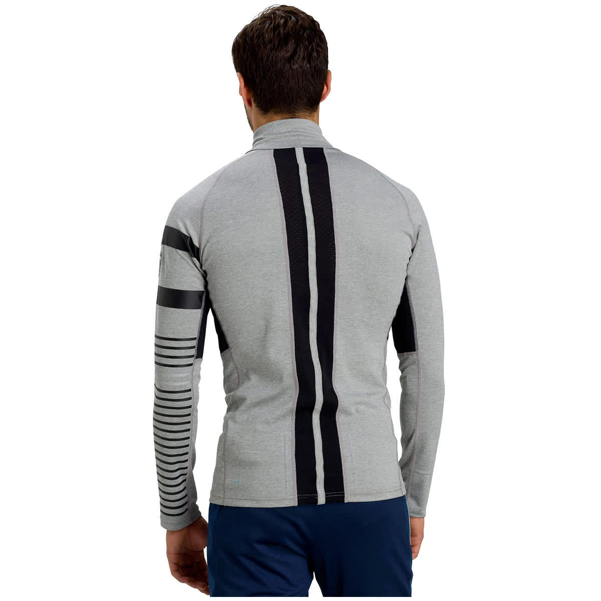 ROSSIGNOL POURSUITE 1/2 ZIP HEATHER GREY 23 2 ROSSIGNOL POURSUITE 1/2 ZIP HEATHER GREY 23 – Image 2