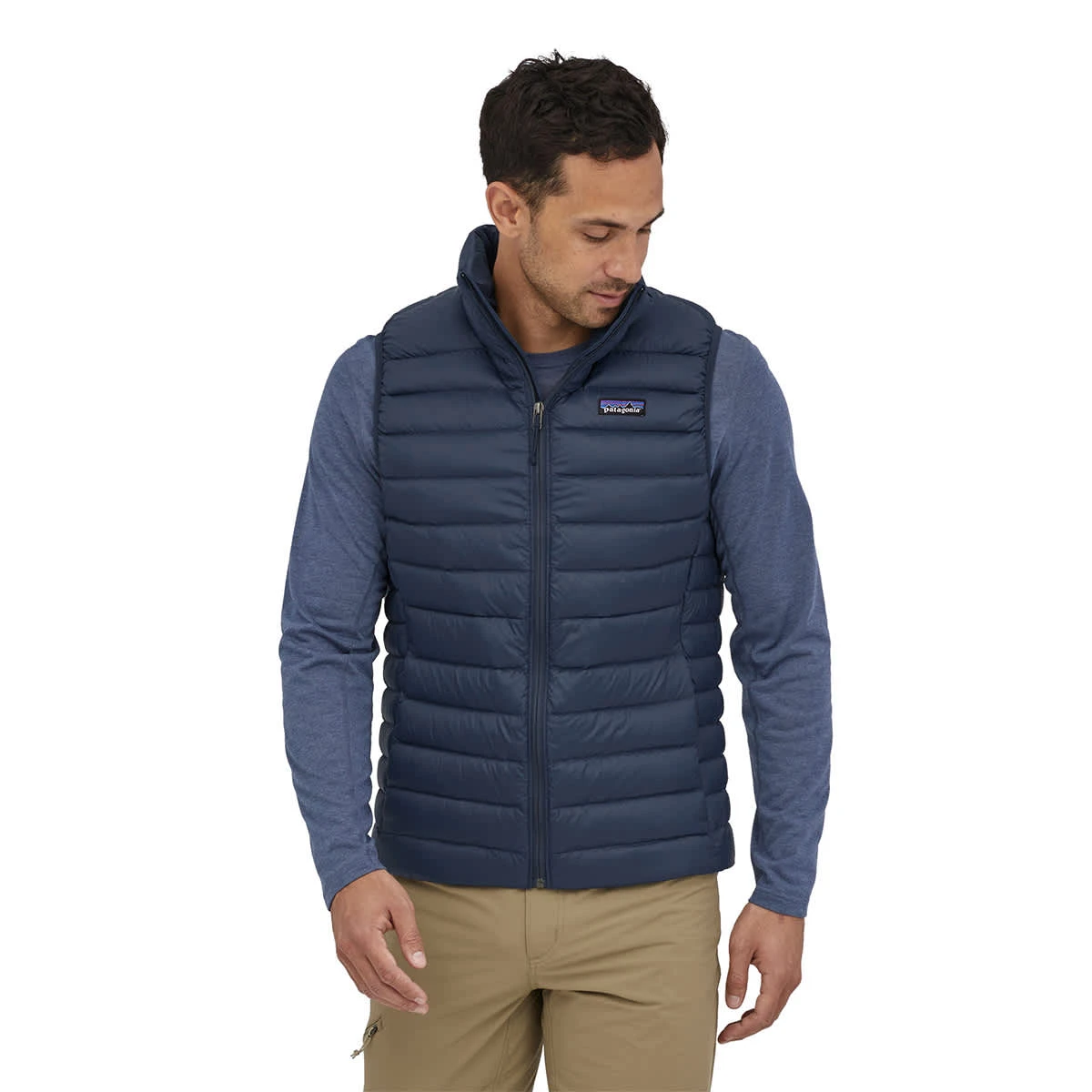 PATAGONIA M'S DOWN SWEATER VEST NEW NAVY 23 2 PATAGONIA M'S DOWN SWEATER VEST NEW NAVY 23 – Image 2