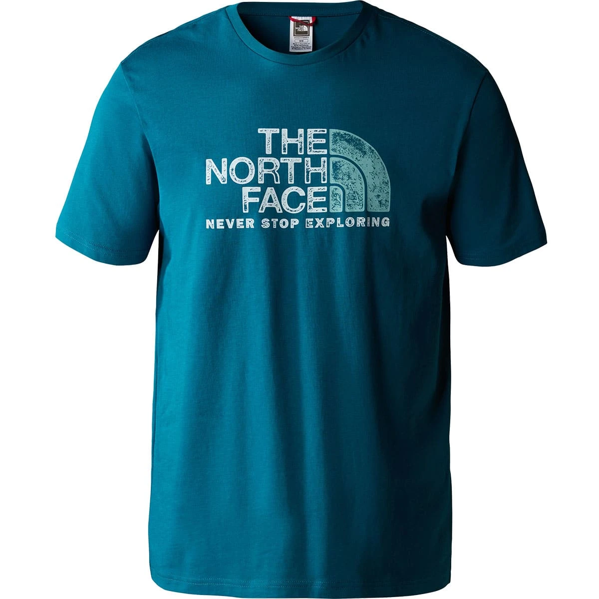 THE NORTH FACE M S/S RUST 2 TEE BLUE CORAL/REEF WATERS 23 1 THE NORTH FACE M S/S RUST 2 TEE BLUE CORAL/REEF WATERS 23