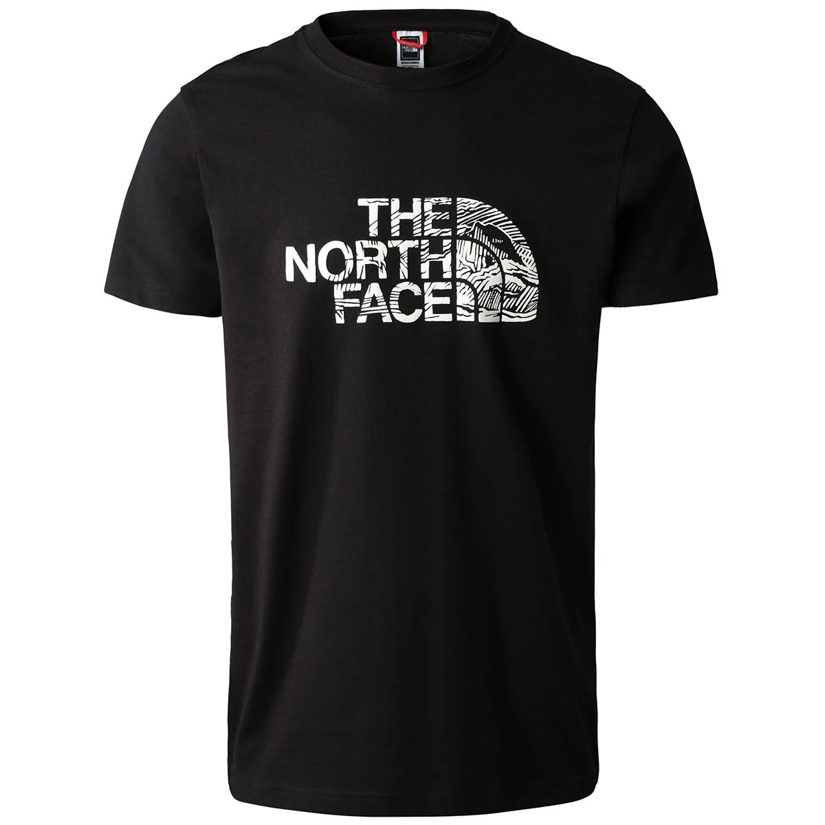 THE NORTH FACE M S/S WOODCUT DOME TEE TNF BLACK 23 1 THE NORTH FACE M S/S WOODCUT DOME TEE TNF BLACK 23