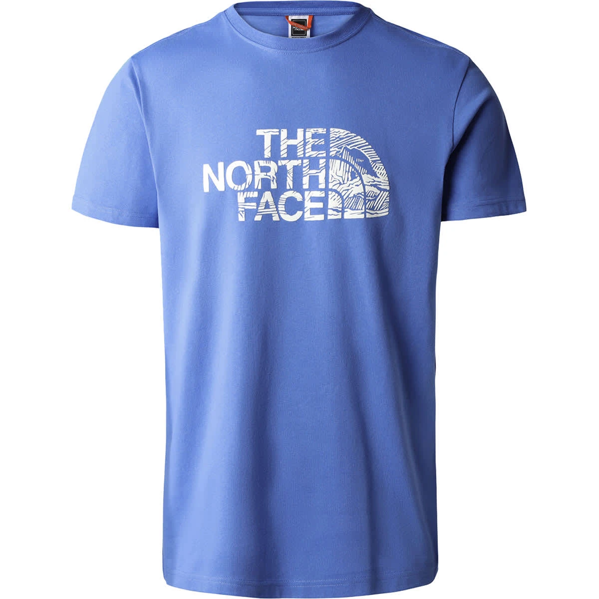 THE NORTH FACE M S/S WOODCUT DOME TEE SUPER SONIC BLUE 23 1 THE NORTH FACE M S/S WOODCUT DOME TEE SUPER SONIC BLUE 23