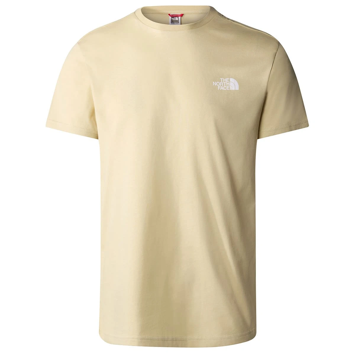 THE NORTH FACE M S/S SIMPLE DOME TEE GRAVEL/TNF WHITE 23 1 THE NORTH FACE M S/S SIMPLE DOME TEE GRAVEL/TNF WHITE 23