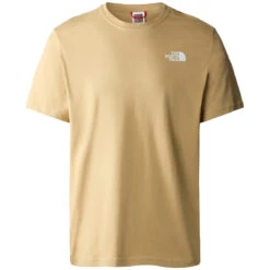 THE NORTH FACE M S/S REDBOX TEE KHAKI STONE 23