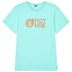 PICTURE BASEMENT CORK TEE BLUE TURQUOISE 23