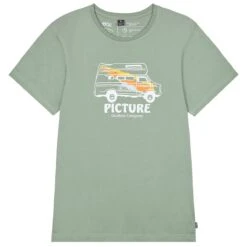 PICTURE CUSTOM VAN TEE GREEN SPRAY 23