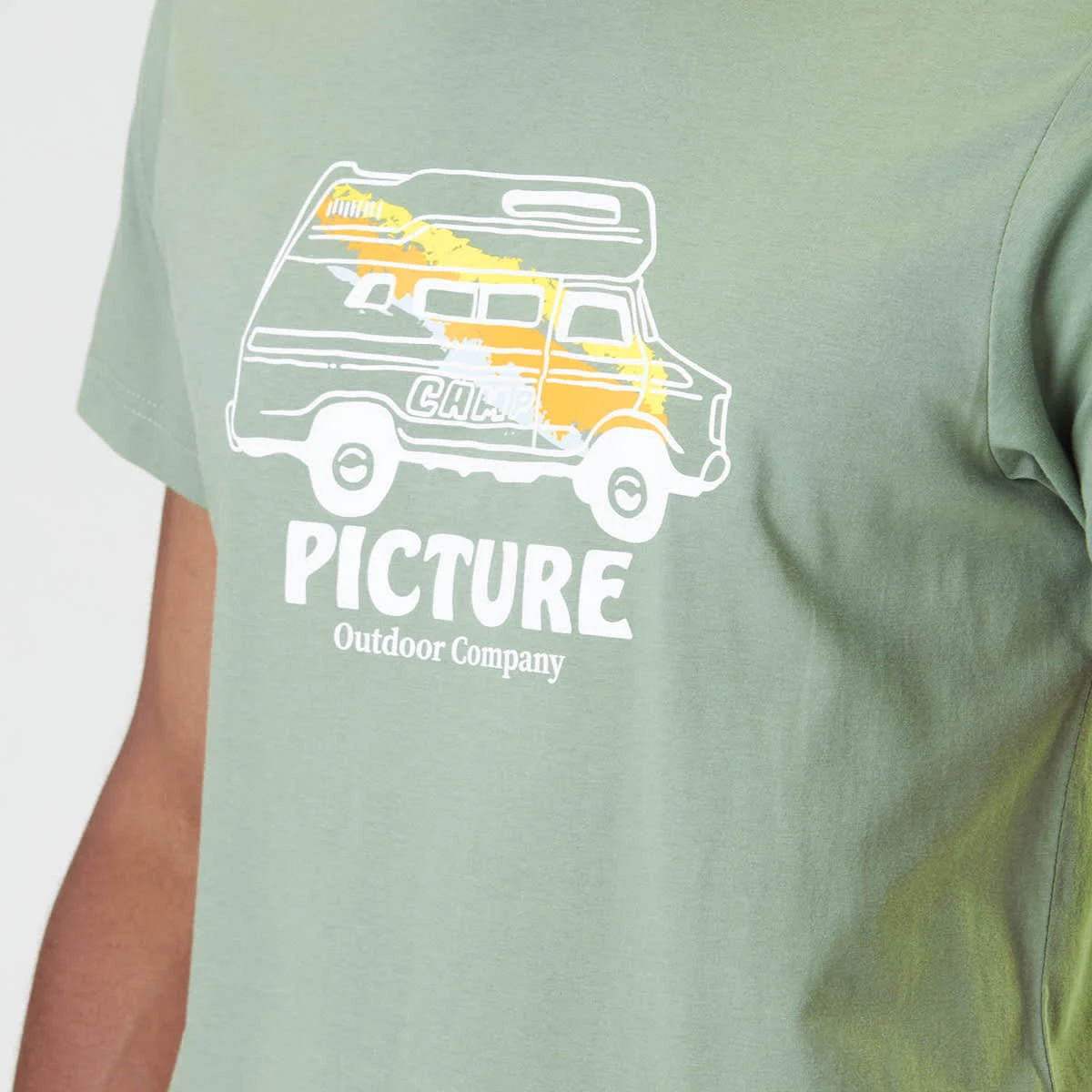 PICTURE CUSTOM VAN TEE GREEN SPRAY 23 5 PICTURE CUSTOM VAN TEE GREEN SPRAY 23 – Image 5