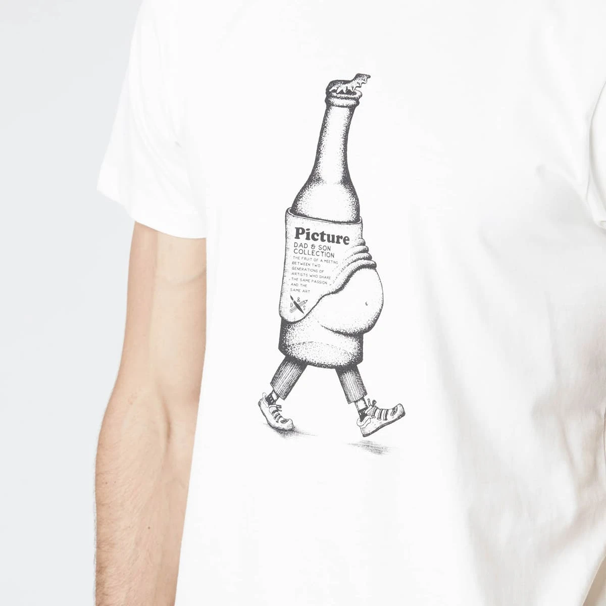 PICTURE D&S BEER BELLY TEE NATURAL WHITE 23 5 PICTURE D&S BEER BELLY TEE NATURAL WHITE 23 – Image 5