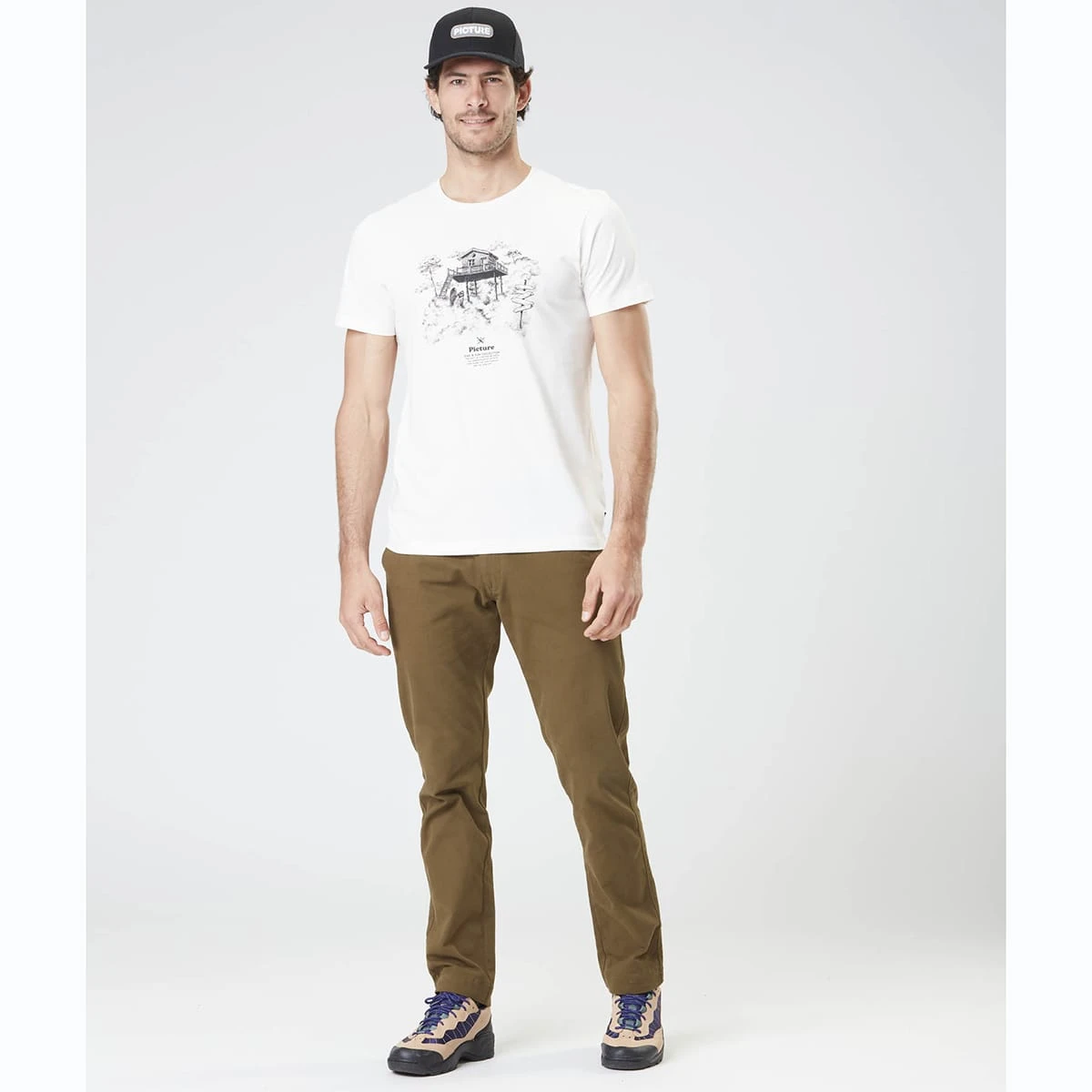 PICTURE D&S SURF CABIN TEE NATURAL WHITE 23 3 PICTURE D&S SURF CABIN TEE NATURAL WHITE 23 – Image 3