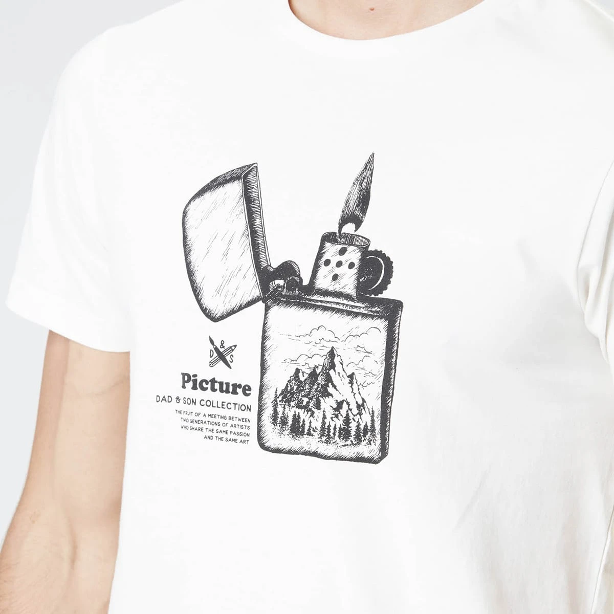 PICTURE D&S ZIOPP TEE NATURAL WHITE 23 5 PICTURE D&S ZIOPP TEE NATURAL WHITE 23 – Image 5