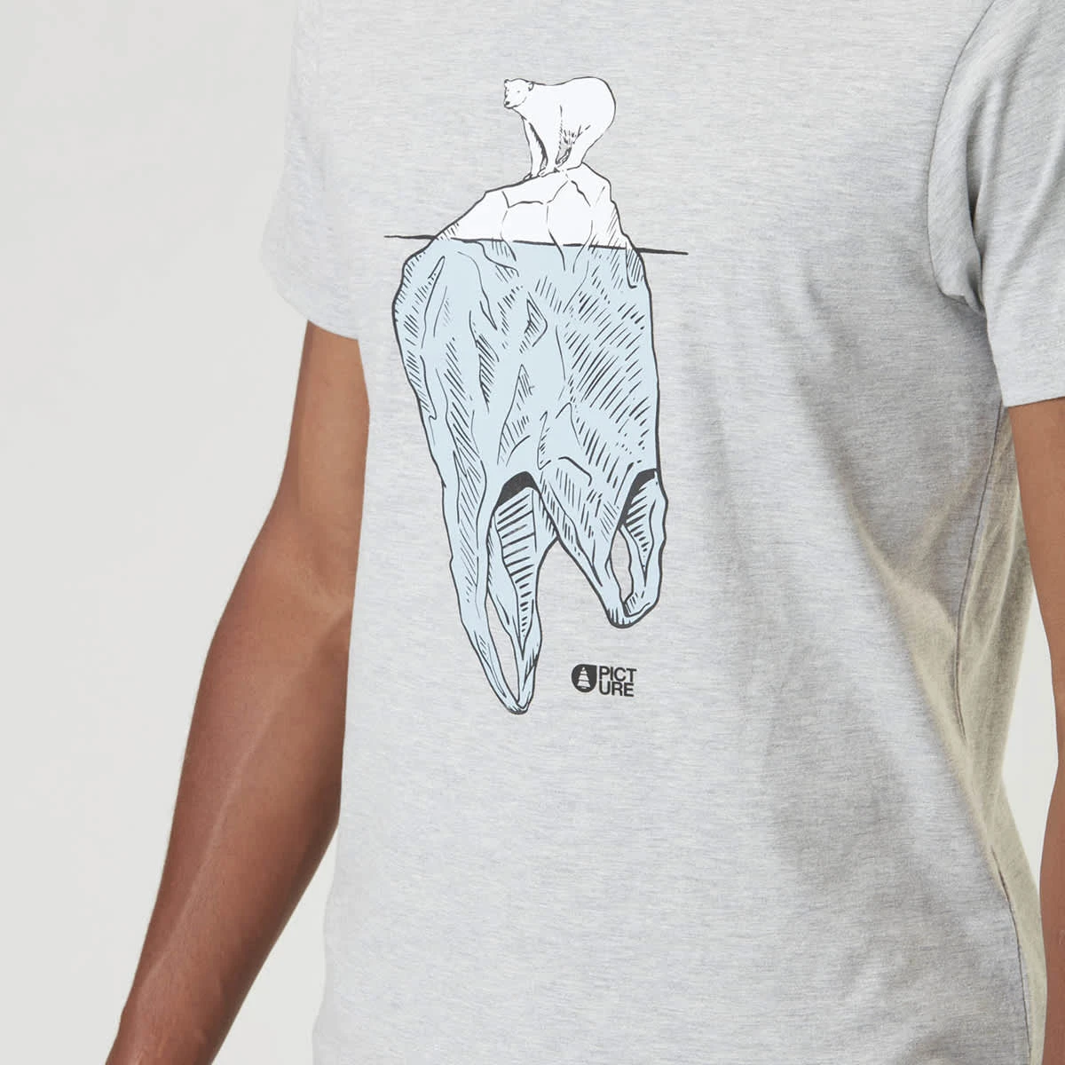 PICTURE CC ARRIGA TEE GREY MELANGE 23 3 PICTURE CC ARRIGA TEE GREY MELANGE 23 – Image 3