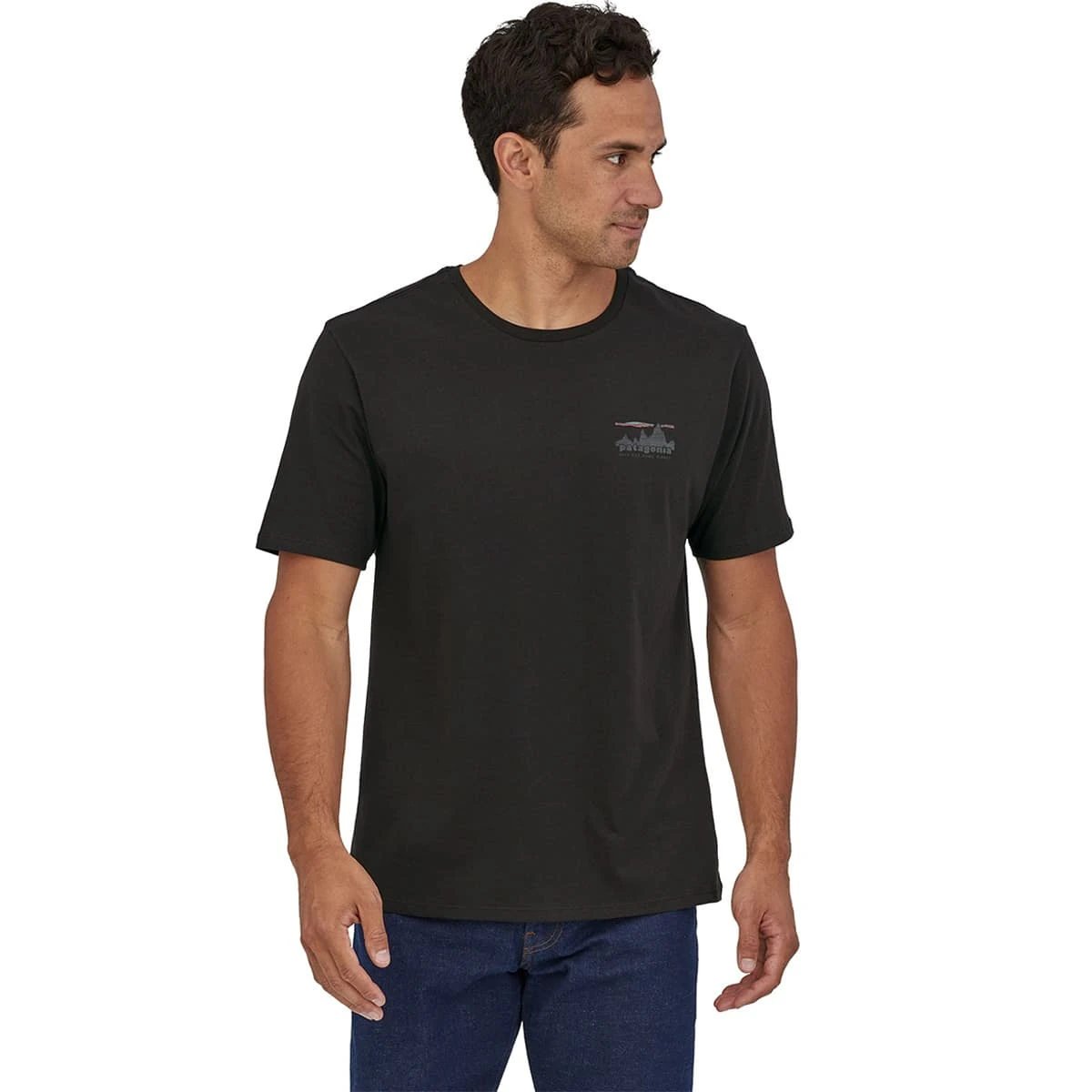 PATAGONIA M'S '73 SKYLINE ORGANIC T-SHIRT BLACK 23 2 PATAGONIA M'S '73 SKYLINE ORGANIC T-SHIRT BLACK 23 – Image 2