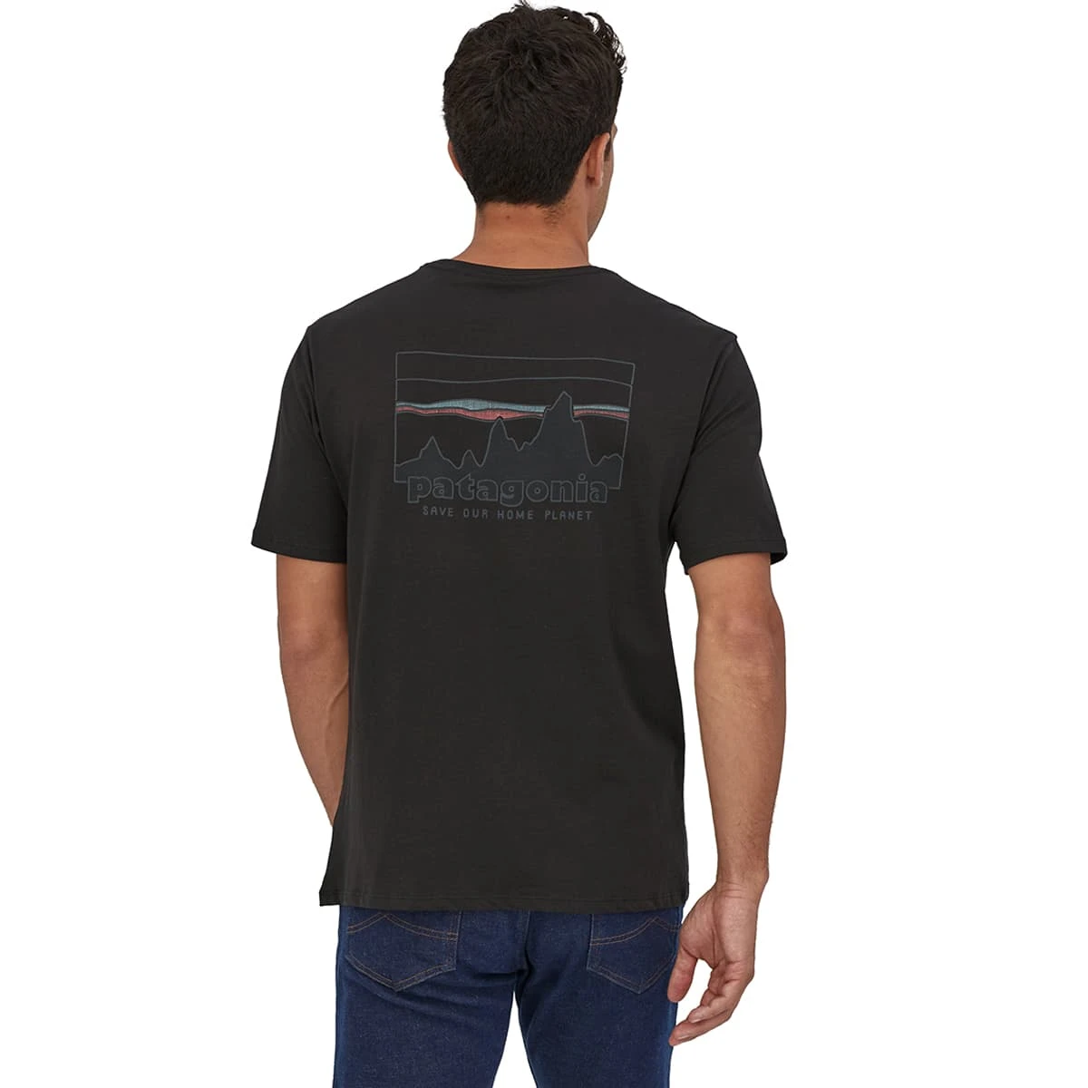 PATAGONIA M'S '73 SKYLINE ORGANIC T-SHIRT BLACK 23 3 PATAGONIA M'S '73 SKYLINE ORGANIC T-SHIRT BLACK 23 – Image 3