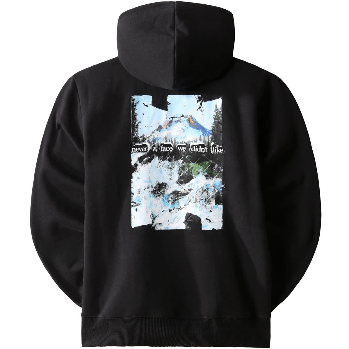 THE NORTH FACE MEN’S PRINTED HEAVYWEIGHT PULLOVER HOODIE TNF BLACK 23 2 THE NORTH FACE MEN’S PRINTED HEAVYWEIGHT PULLOVER HOODIE TNF BLACK 23 – Image 2