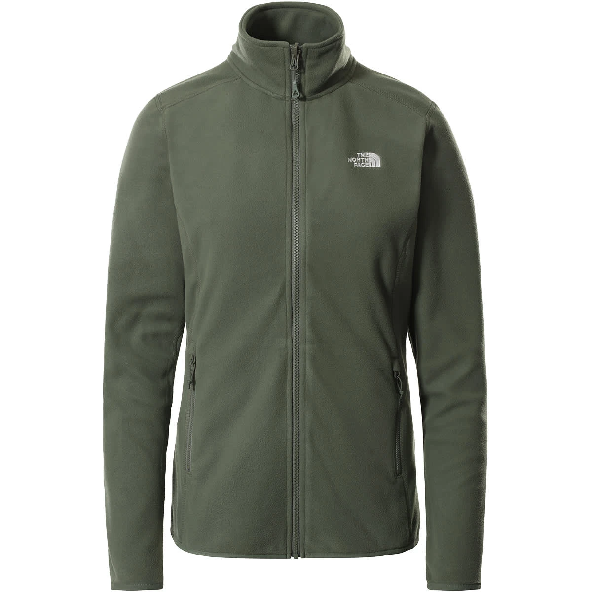 THE NORTH FACE W 100 GLACIER FULL ZIP THYME 23 1 THE NORTH FACE W 100 GLACIER FULL ZIP THYME 23