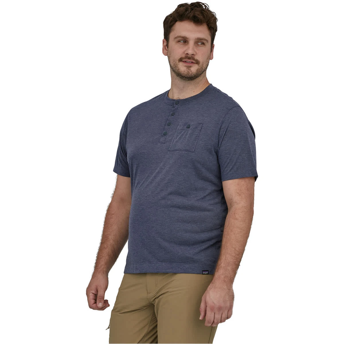 PATAGONIA M'S CAP COOL TRAIL BIKE HENLEY CLASSIC NAVY 23 2 PATAGONIA M'S CAP COOL TRAIL BIKE HENLEY CLASSIC NAVY 23 – Image 2