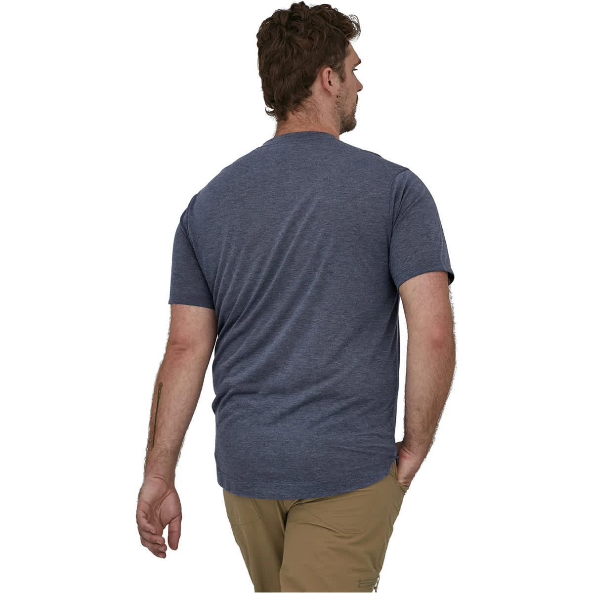 PATAGONIA M'S CAP COOL TRAIL BIKE HENLEY CLASSIC NAVY 23 3 PATAGONIA M'S CAP COOL TRAIL BIKE HENLEY CLASSIC NAVY 23 – Image 3