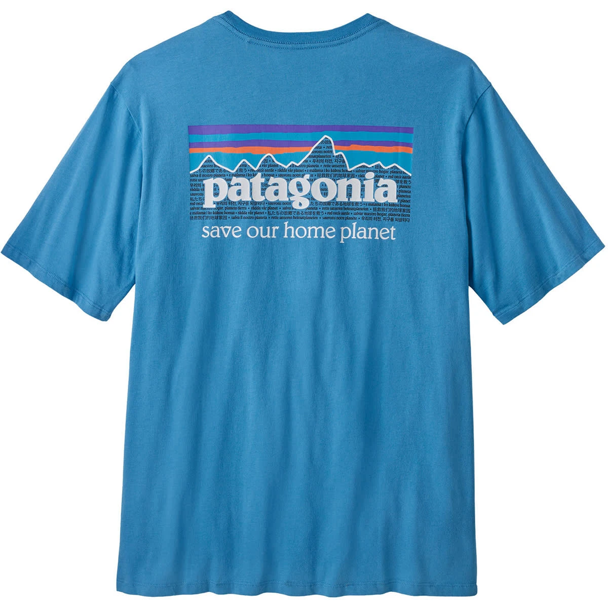 PATAGONIA M'S P-6 MISSION ORGANIC T-SHIRT ANACAPA BLUE 23 2 PATAGONIA M'S P-6 MISSION ORGANIC T-SHIRT ANACAPA BLUE 23 – Image 2