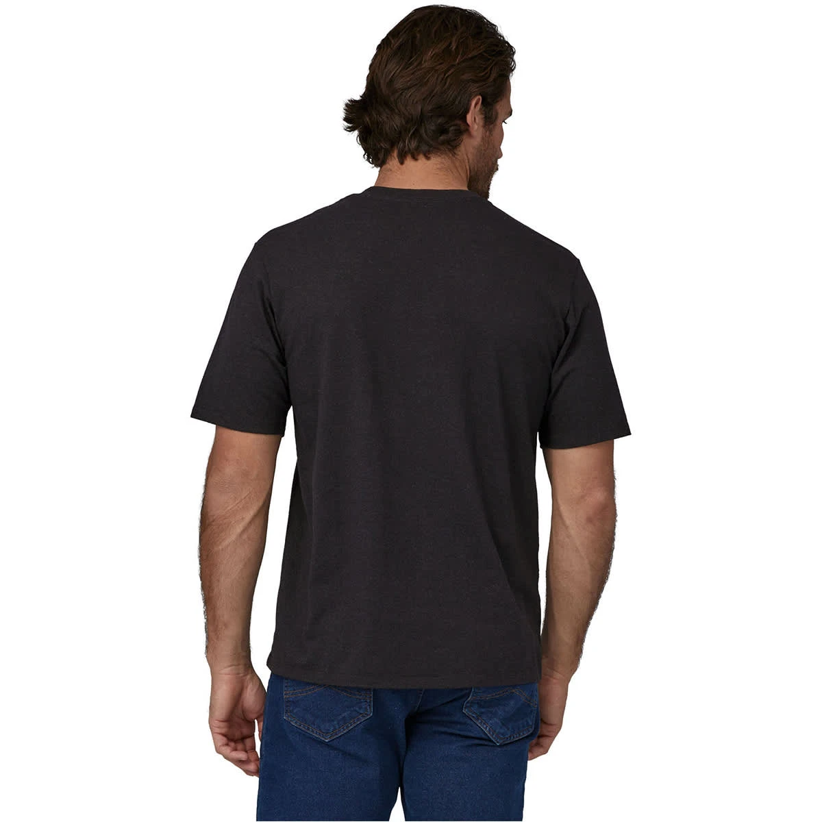 PATAGONIA M'S FORGE MARK CREST POCKET RESPONSIBILI- TEE INK BLACK 23 2 PATAGONIA M'S FORGE MARK CREST POCKET RESPONSIBILI- TEE INK BLACK 23 – Image 2