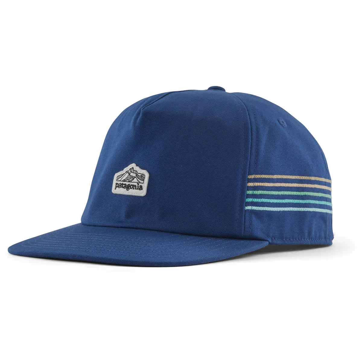 PATAGONIA LINE LOGO RIDGE STRIPE FUNFARER CAP SUPERIOR BLUE 23 1 PATAGONIA LINE LOGO RIDGE STRIPE FUNFARER CAP SUPERIOR BLUE 23