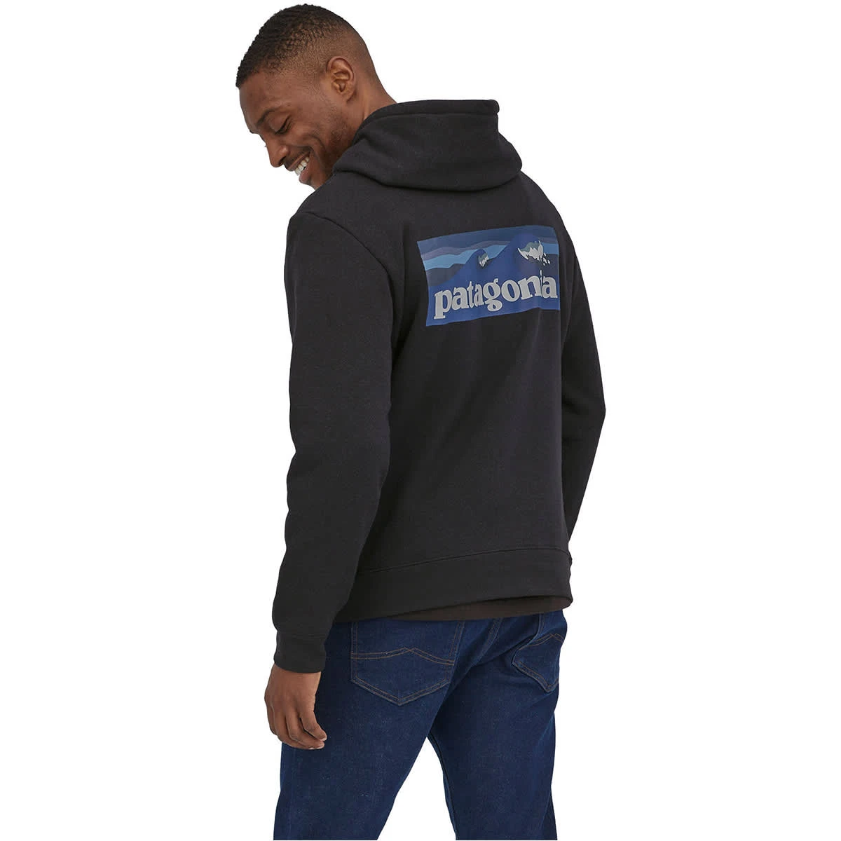 PATAGONIA BOARDSHORT LOGO UPRISAL HOODY INK BLACK 23 4 PATAGONIA BOARDSHORT LOGO UPRISAL HOODY INK BLACK 23 – Image 4