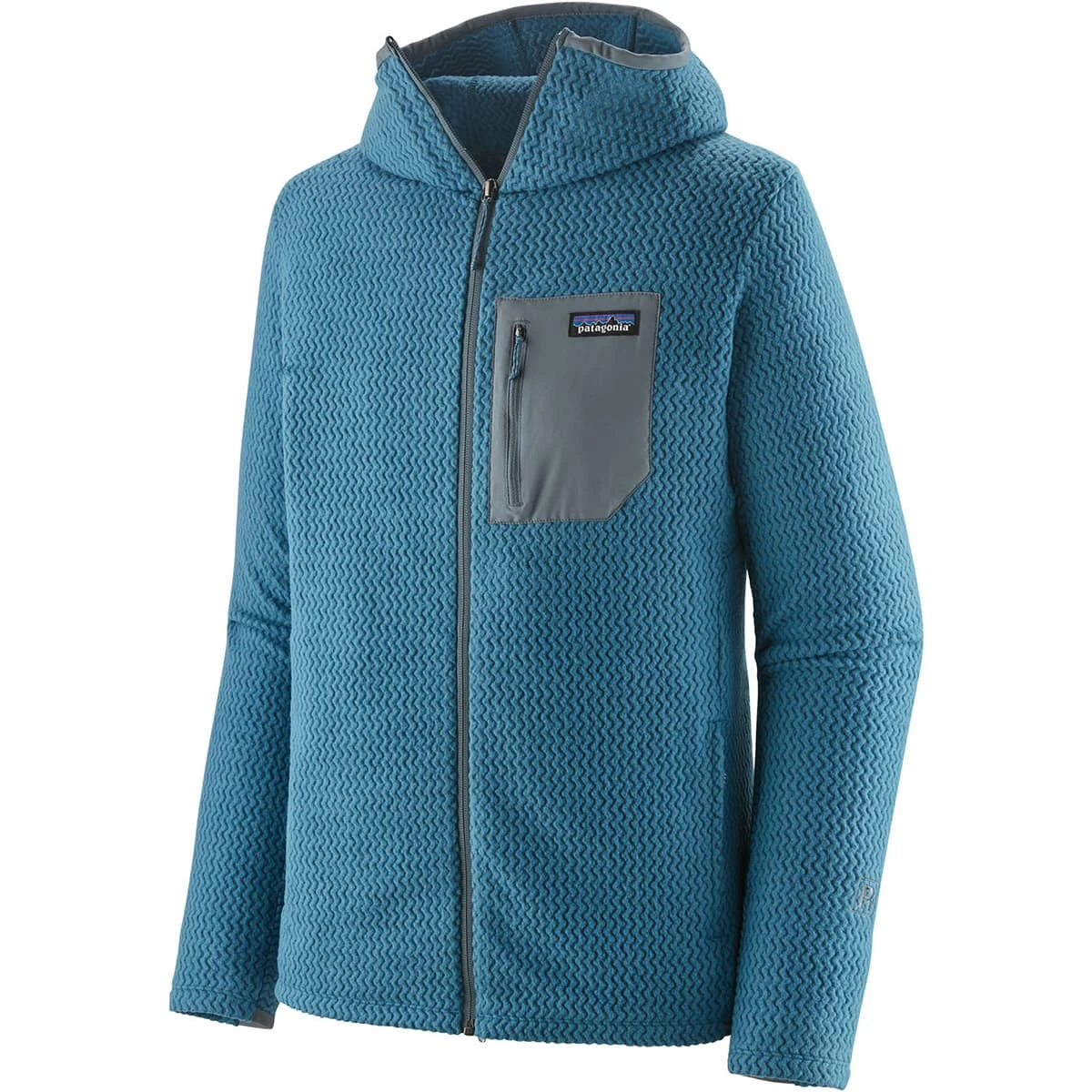 PATAGONIA M'S R1 AIR FULL-ZIP HOODY WAVY BLUE 23 1 PATAGONIA M'S R1 AIR FULL-ZIP HOODY WAVY BLUE 23