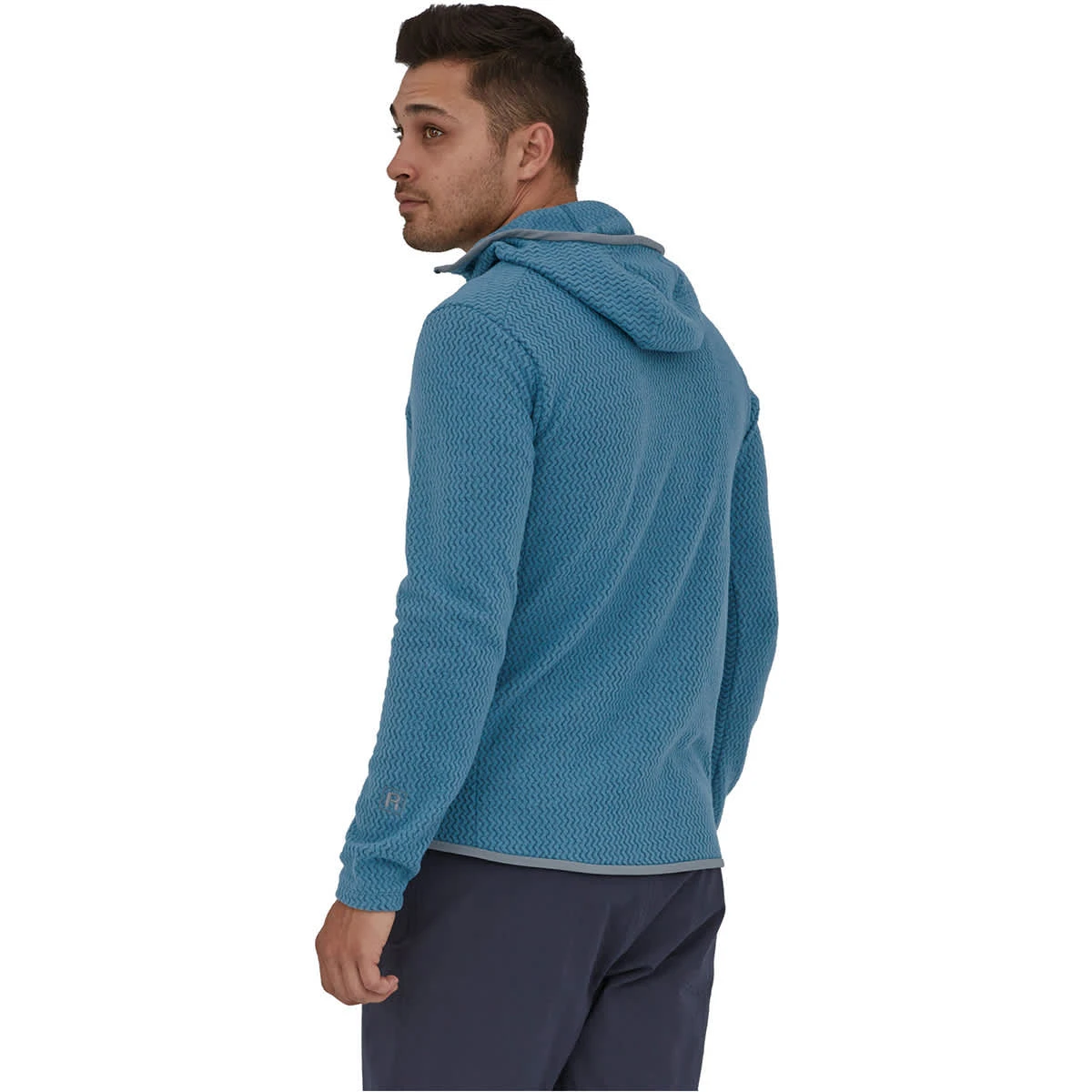 PATAGONIA M'S R1 AIR FULL-ZIP HOODY WAVY BLUE 23 3 PATAGONIA M'S R1 AIR FULL-ZIP HOODY WAVY BLUE 23 – Image 3
