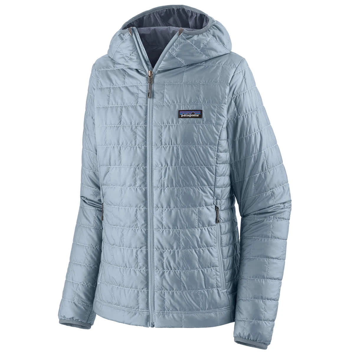 PATAGONIA W'S NANO PUFF HOODY STEAM BLUE 23 1 PATAGONIA W'S NANO PUFF HOODY STEAM BLUE 23