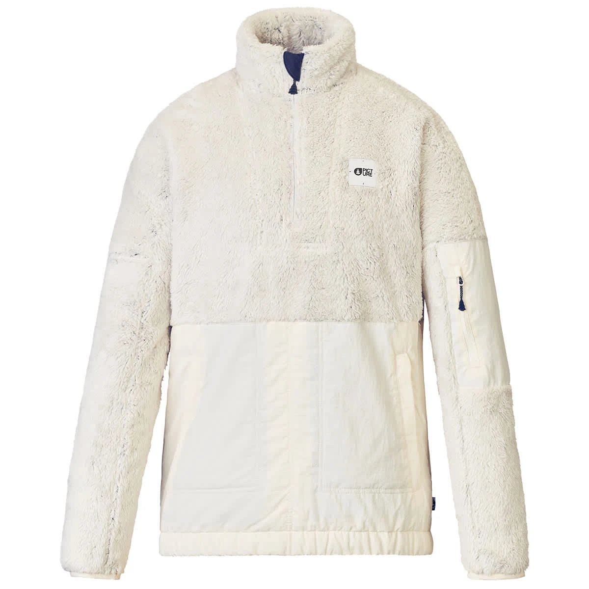 PICTURE MARTELLA 1/4 FLEECE W ECRU 23 1 PICTURE MARTELLA 1/4 FLEECE W ECRU 23