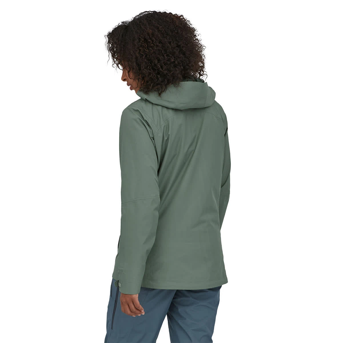PATAGONIA W'S POWDER TOWN JKT HEMLOCK GREEN 23 3 PATAGONIA W'S POWDER TOWN JKT HEMLOCK GREEN 23 – Image 3
