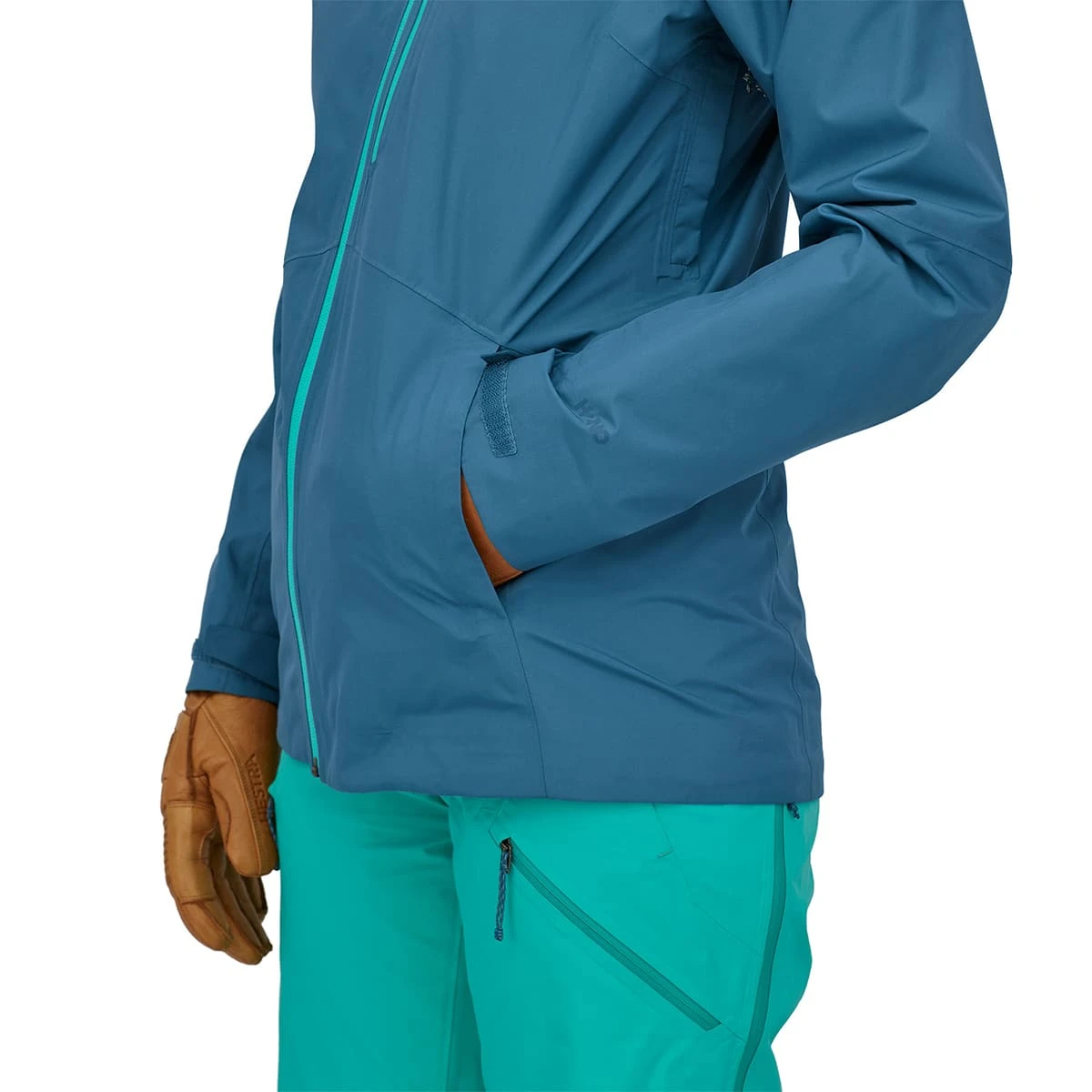 PATAGONIA W'S POWDER TOWN JKT WAVY BLUE 23 6 PATAGONIA W'S POWDER TOWN JKT WAVY BLUE 23 – Image 6