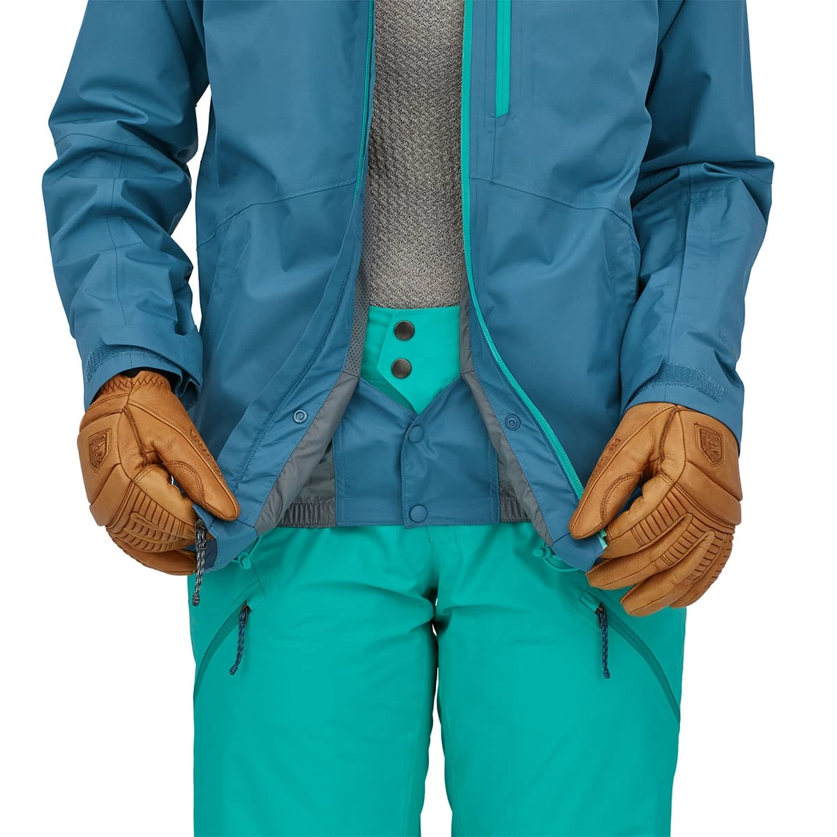 PATAGONIA W'S POWDER TOWN JKT WAVY BLUE 23 10 PATAGONIA W'S POWDER TOWN JKT WAVY BLUE 23 – Image 10
