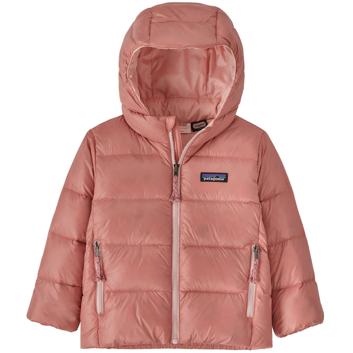 PATAGONIA BABY HI-LOFT DOWN SWEATER HOODY SUNFADE PINK 23 1 PATAGONIA BABY HI-LOFT DOWN SWEATER HOODY SUNFADE PINK 23