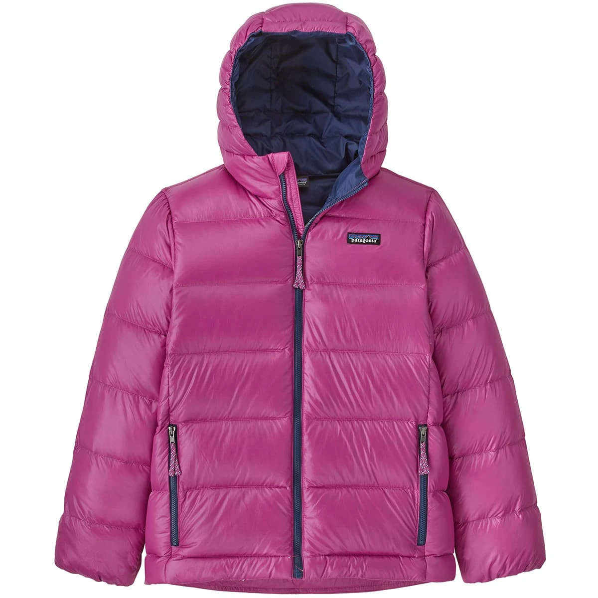 PATAGONIA K'S HI-LOFT DOWN SWEATER HOODY AMARANTH PINK 23 1 PATAGONIA K'S HI-LOFT DOWN SWEATER HOODY AMARANTH PINK 23