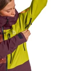 ORTOVOX 3L DEEP SHELL JACKET W DARK WINE 23 11 ORTOVOX 3L DEEP SHELL JACKET W DARK WINE 23 -Vêtements De Ski Boutique 9 128761 70800 dw 05