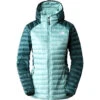 THE NORTH FACE W BETTAFORCA LT DOWN HOODIE WASABI/PONDEROSA GREEN 23