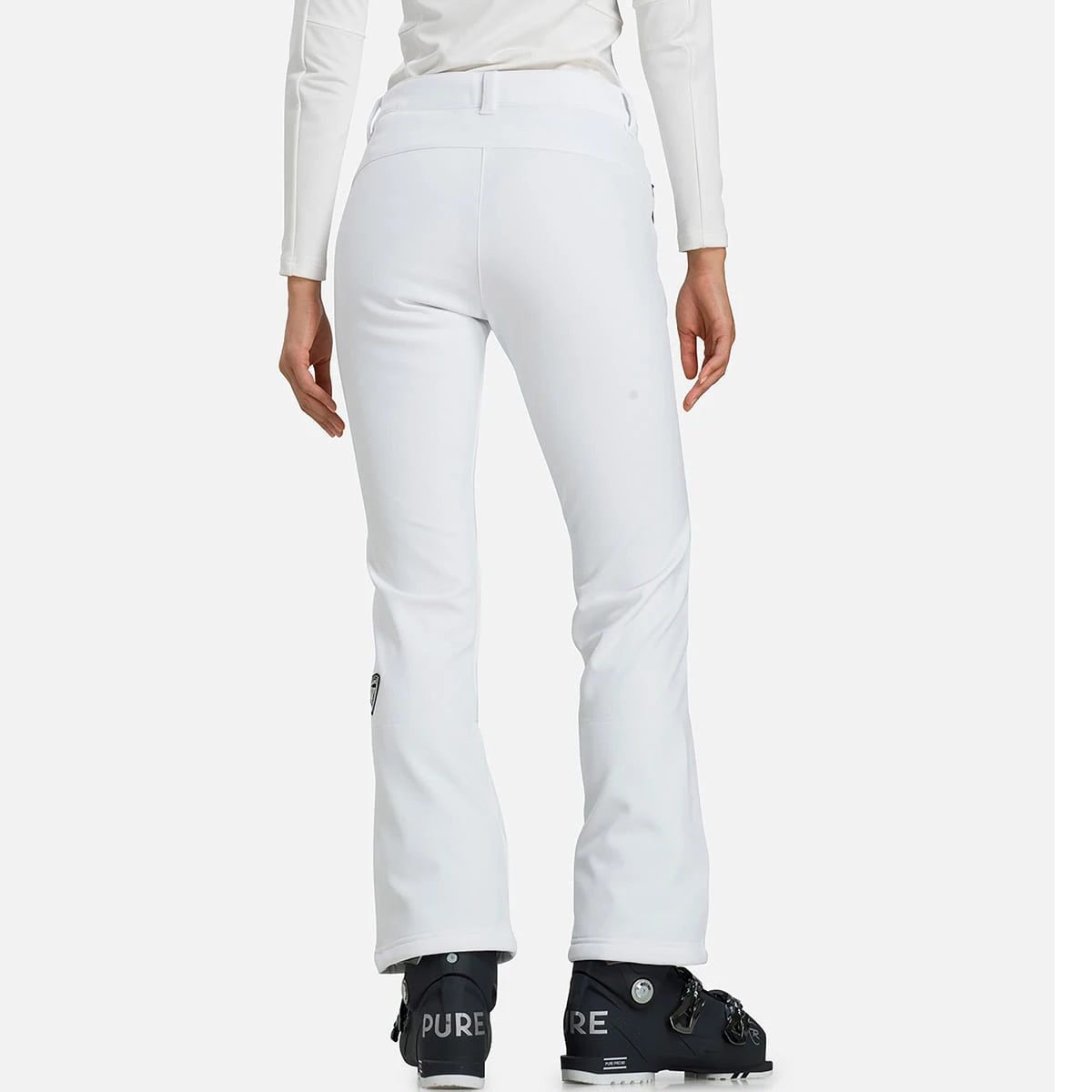 ROSSIGNOL W SKI SOFTSHELL PANT WHITE 23 2 ROSSIGNOL W SKI SOFTSHELL PANT WHITE 23 – Image 2
