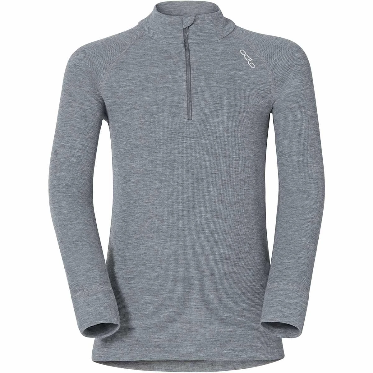 ODLO TS ML WARM ZIP JR GREY MELANGE 20 1 ODLO TS ML WARM ZIP JR GREY MELANGE 20