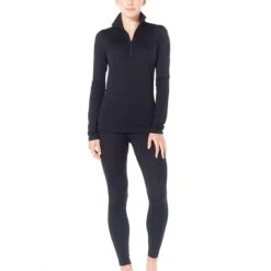 ICEBREAKER MERINO 200 OASIS LS HALF ZIP W BLACK 23 9 ICEBREAKER MERINO 200 OASIS LS HALF ZIP W BLACK 23 -Vêtements De Ski Boutique 9 43487 200 oasis ls half zip w black 104380 001 04